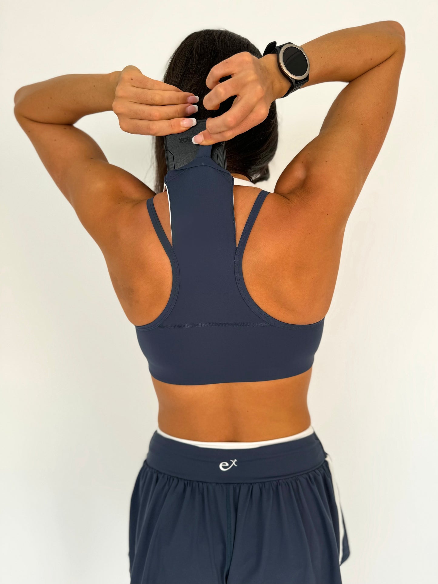 Track Girl Pocket Sports Bra