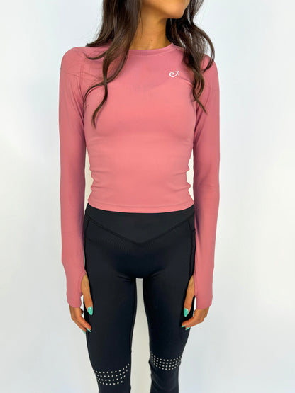 Performance Long Sleeve- Blush