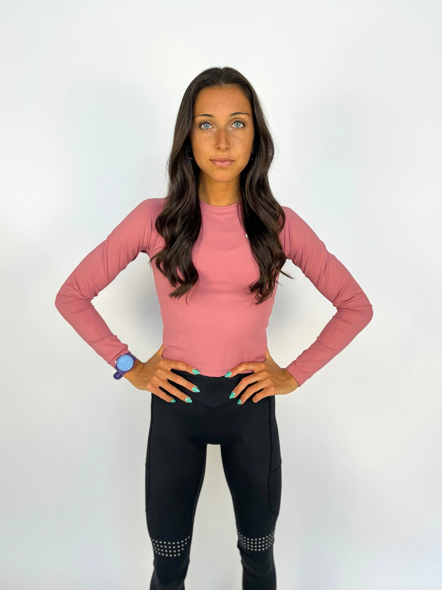 Performance Long Sleeve- Blush