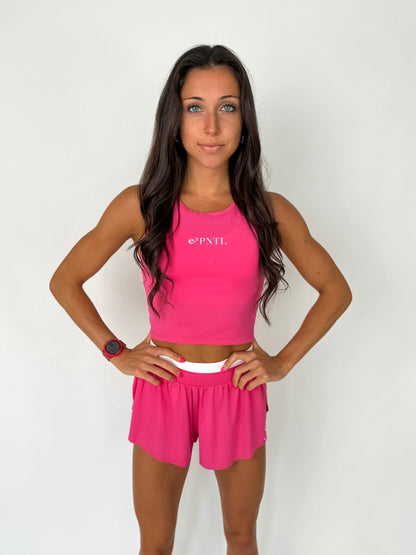 Race Day Short- Power Puff Pink