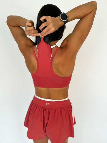 Track Girl Pocket Sports Bra