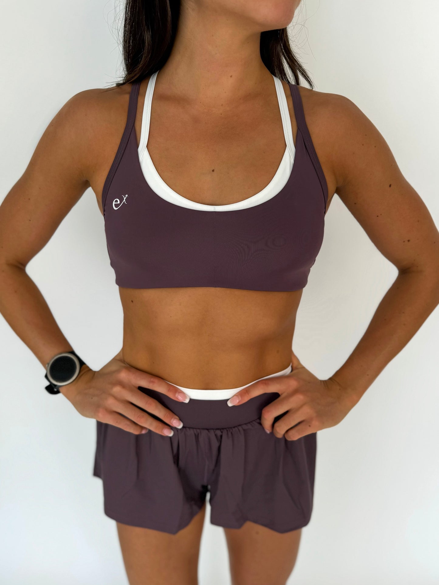 Track Girl Pocket Sports Bra