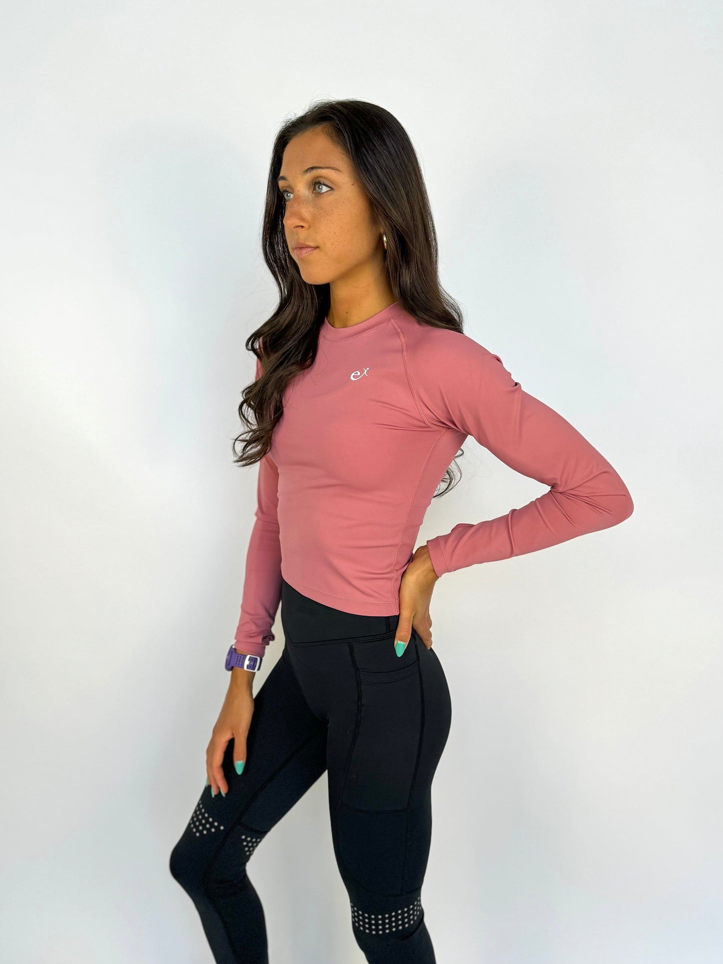 Performance Long Sleeve- Blush