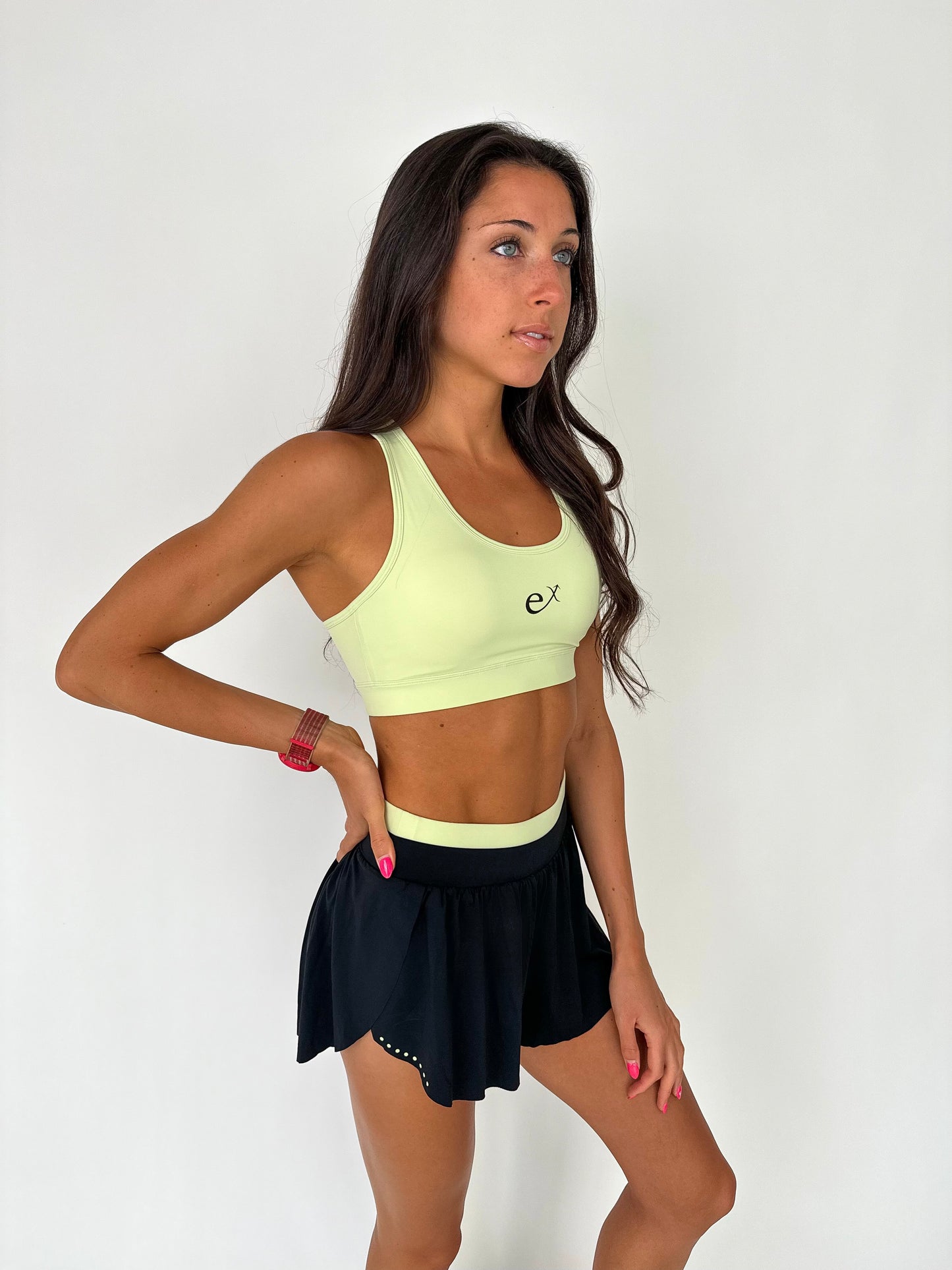 Race Day Sports Bra- Midnight Glow