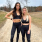 Runners Sports Bra- Midnight Black