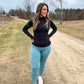 A runners dream legging is finally here. These leggings don't budge, have side pockets for your phone, keys, etc, no front seam, reflective designs, a double lined waistband, and the most flattering booty seam. 